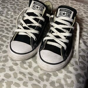 Converse Kids Black All Star Sneakers